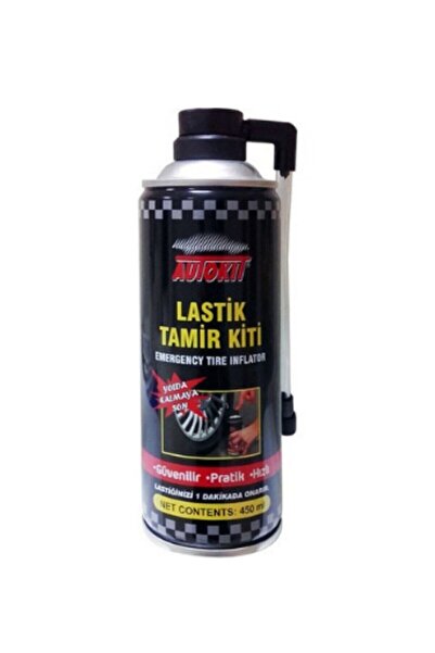 Halidi Autokit Lastik Tamir Kiti Lastik Onarım Spreyi 450ml