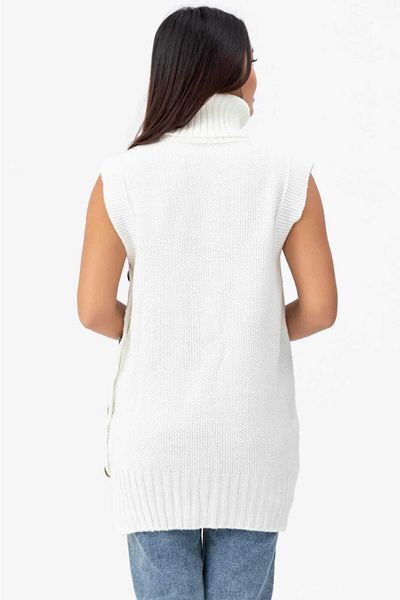Freeista Ebru Side Buttoned Sweater035191021060734