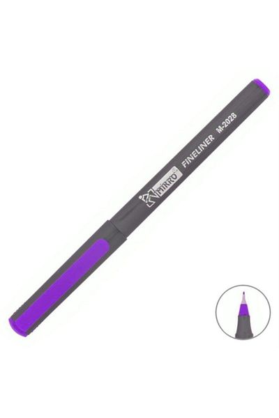 Mikro M-2028 Fineliner Felted Pen Purple