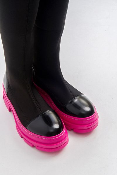 Luvi Cizme de damă Bella Black-fusya Scuba