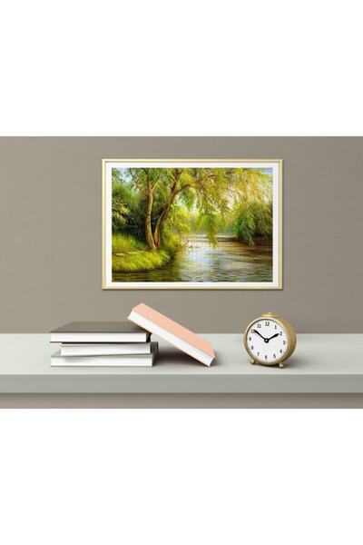 Nova Puzzle Nova 1000 Parça Dere Kenarında Salkım Söğüt Puzzle