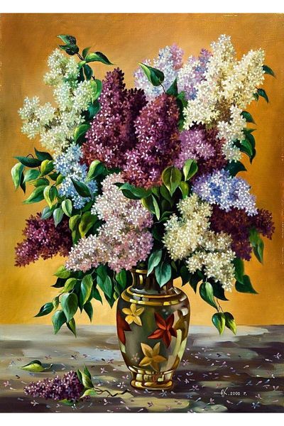 Nova Puzzle Nova 1000 Piece Lilac Puzzle in Vase