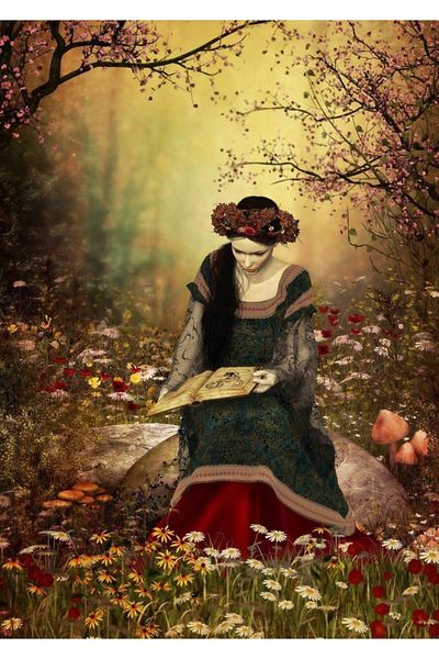 Nova Puzzle Nova 1000 Piece Woman Reading Books Puzzle /