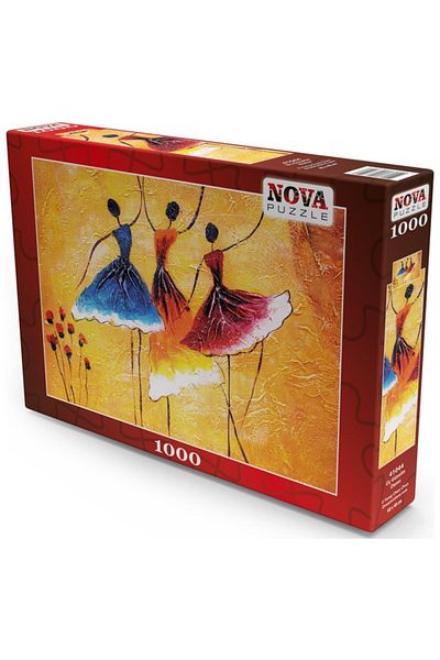 Nova Puzzle Nova 1000 Piece Three Beauty's Dance Puzzle