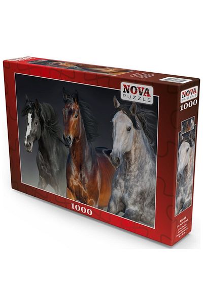 Nova Puzzle Nova 1000 Piece Three Noble Heart Puzzle