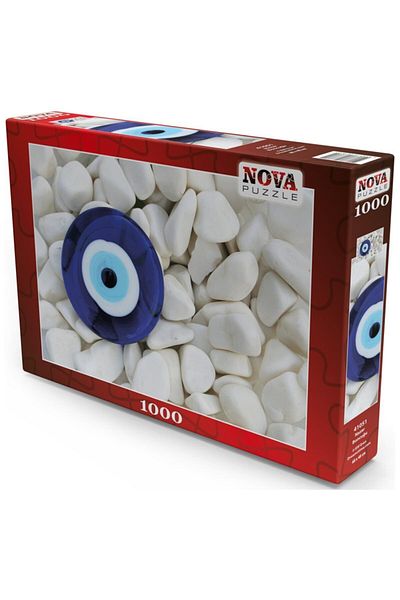 Nova Puzzle Nova 1000 Piece Evil Eye Bead Puzzle - Elif Eren