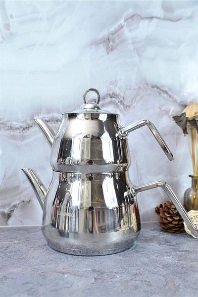 Amboss Oregon Steel Teapot Set - Medium Size
