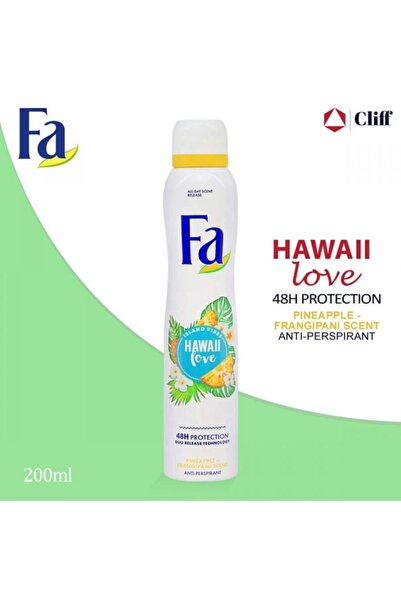 Fa Deodarant Hawall Love 150 ml X 5 Adet