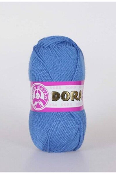 Ören Bayan Dora 015 Mavi El Örgü İpi Patik İpliği
