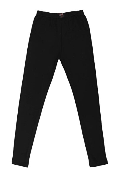 jilly jo طماق حرارية للأطفال باللون الأسود - موديل 757