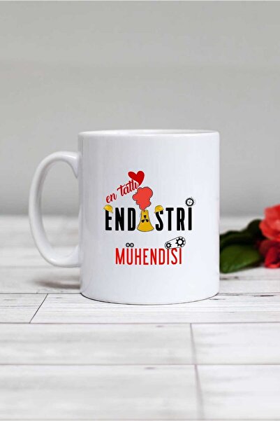 Hedizu كوب هدية لمهندس الصناعة الأكثر حلاوة باللون الأبيض