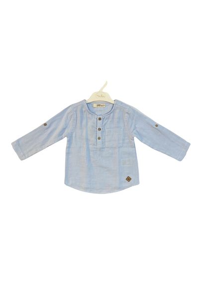 Çikoby Baby Boy Blue Shirt