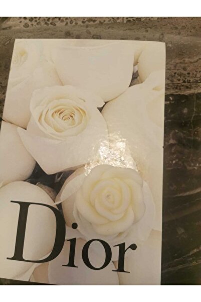 ABETE Iv Candles Beyaz Rose Flower Mum