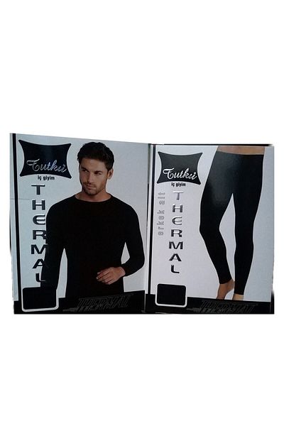 Momslab Комплект термобельо Military Package Lux Black, термо чорапи Polar Beanie, термо шапка
