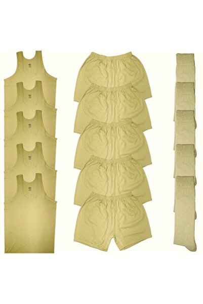 Baggor مجموعة من 5 جوارب داخلية بوكسر بألوان نانو للمبتدئين، مجموعة من المواد...