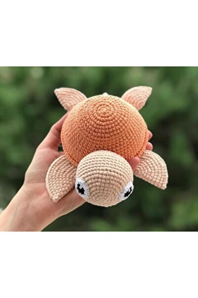 Zey's Amigurumi Amigurumi Organik Oyuncak - Kaplumbağa