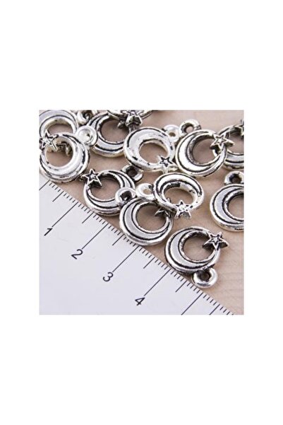 Bijuteri Net العلامة التجارية: هلال ونجمة شرابة مادة 10 قطعة (صغيرة) الفئة: م...