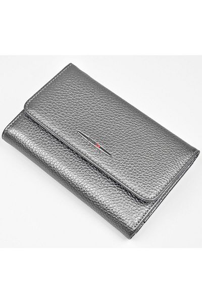 Eminsa Gray Genuine Leather Women's Wallet