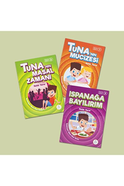 Pötikare Yayıncılık Tuna'nın Öyküleri - Ilk Okuma Seti (3 Kitap)