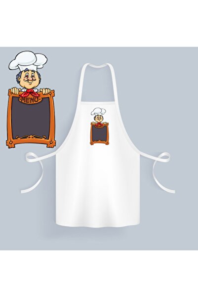 Mandalin Consept Chef Mutfak Önlüğü (çocuklar Için)b21