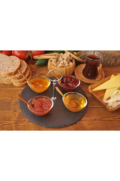 Bambum Taşev Ruiz 9 Parça Taş Servis Seti T1605