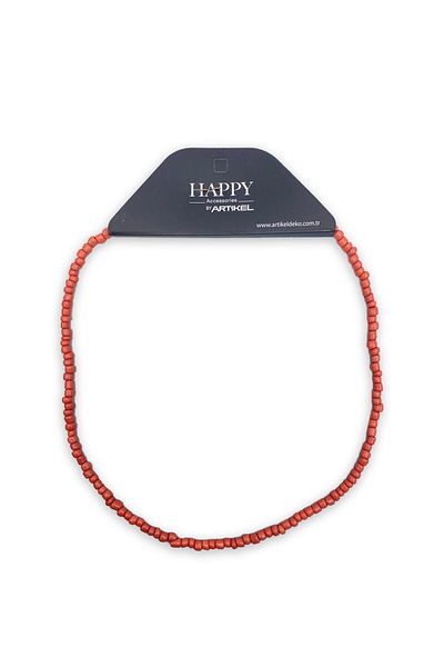 Artikel Nude Colorful Bead Detailed Multiple Necklace