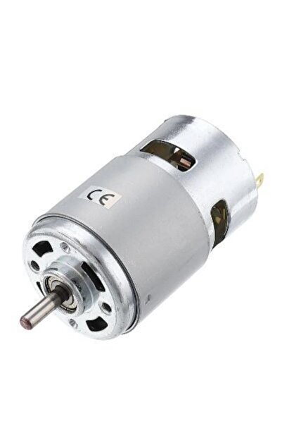 Depolife Rs 775 Dc Motor 14.4v 3000 Rpm Sogutuculu Bilyalı Motor (12V - 36V) Cnc Uygulama Proje Ödev
