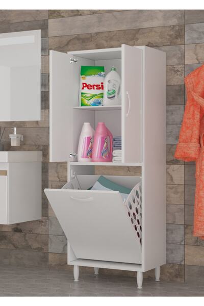Modilayn Esinti Kirli Çamaşır Sepetli Düzenleme Havlu Dolabı Mutfak Dolabı Çok Amaçlı Dolap