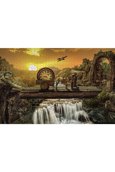 Nova Puzzle Nova 1000 Parça Akıp Giden Zaman Puzzle - Dmitriy Sladkov /