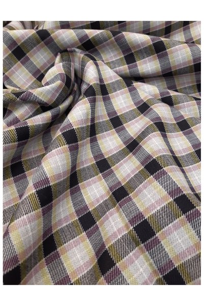 Safir Kumaş Kışlık Yünlü Flanel Scotch Kumaş Yanı Yazılı