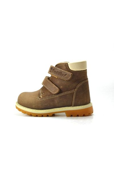 Toddler 4926 Genuine Leather Sand Velcro Orthopedic Baby Boy Kids Boots