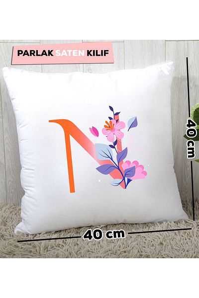 Hedizu Pernă cu litera N cu design special