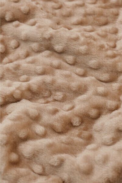 Merinos Единично одеяло Pearl Bud - Млечно кафяво