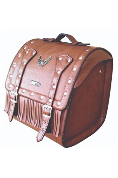 Genel Markalar Motorsiklet Deri Arka Heybe Çanta