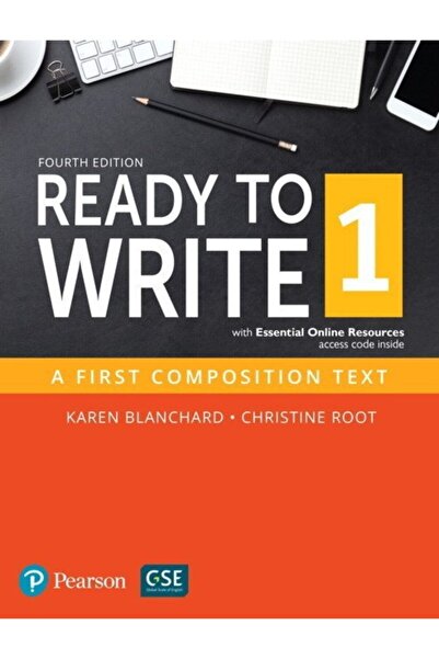 Pearson Education Yayıncılık جاهز للكتابة 1 باستخدام الموارد الأساسية عبر الإ...