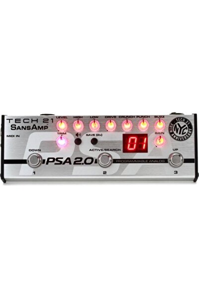 Psa 2.0 Sansamp Gitar Preamp Pedalı