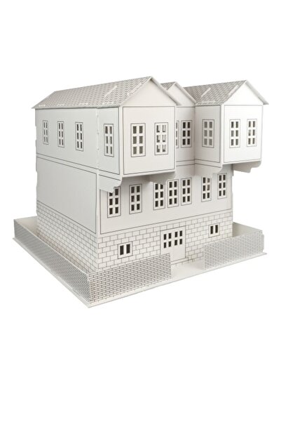 Uçandaire Atatürk Karton Boyama Evi Eğitici Aktivite Ve Zeka Geliştirici Ürün + 12 Li Pastel Boya Hediyeli