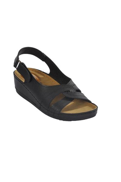 ARYAN 09-192 Women's Black Slippers