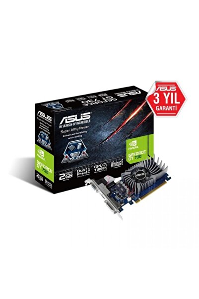 ASUS GT730 2GB SL-2GD5-BRK DDR5 64 بت HDMI DVI PCIE 16x V2.0