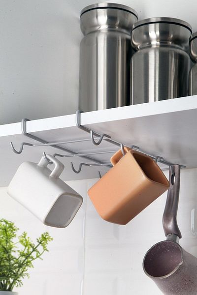Vienev Portable Cup Holder with 8 Hooks