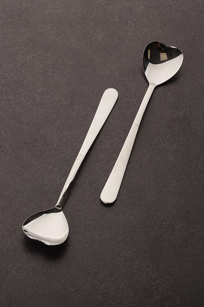 ACAR Set of 6 Heart Ice Cream Spoons