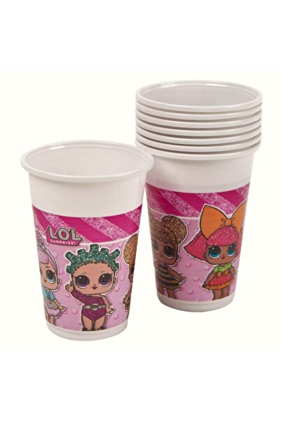 Huzur Party Store Lol Bebek Surprise 8 Adet Bardak Karakter Temalı Kızlar Par...