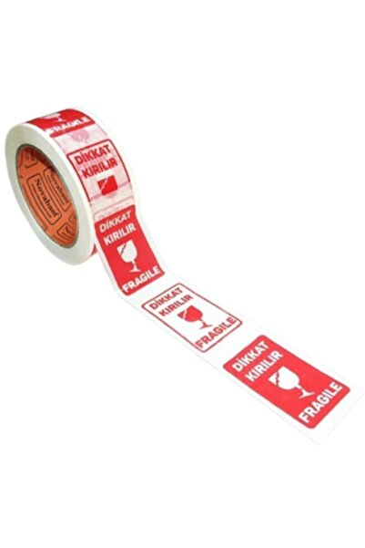 Novabant Dikkat Kırılır Fragile Baskılı Koli Bandı 45x100 - 6'lı Paket