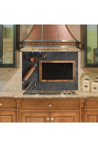 StickerArt Mutfak Duvar Tezgah Arası Ocak Arkası Sticker Kaplama Restaurant Pano