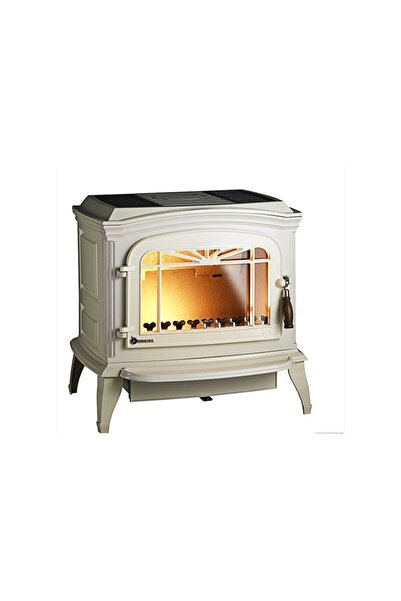 Invıcta Invicta Bradford Krem Ithal Fransa Döküm Odun Sobası 5 Yıl Garanti