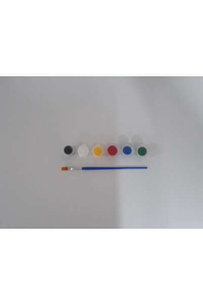 Yaho 6lı Akrilik Boya Seti Fırçasıyla Beraber