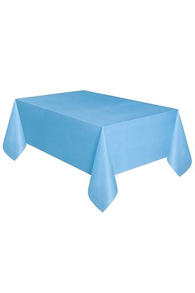 PartiPan Blue Plastic Tablecloth 137x270 Cm