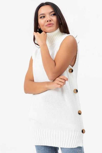 Freeista Ebru Side Buttoned Sweater035191021060734