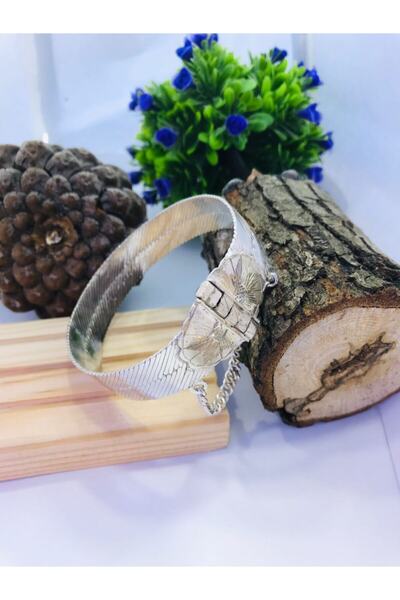 Midyat Artuklu Gümüşçülük Diyarbakır Hasırı Gümüş Kelepçe Bilezik