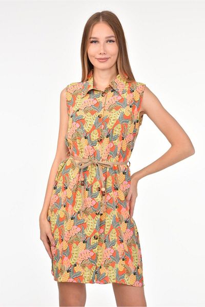 DRR Moda Shirt Collar Loose Cut Tunic/dress